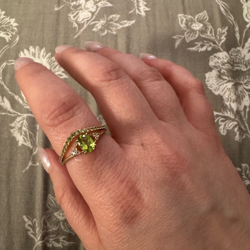 Local Eclectic 2025 Time Capsule Peridot Ring